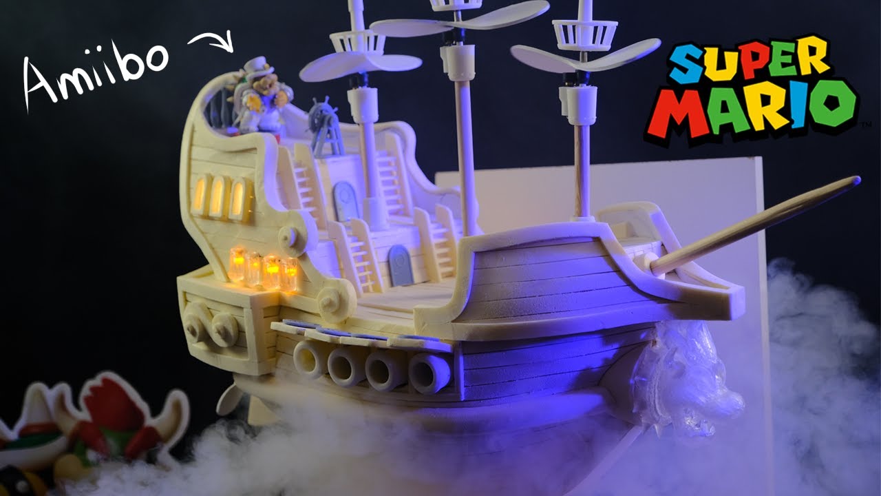 Bowser's Airship automated Diorama DIY (Part 2)