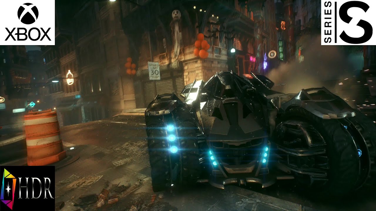 Batman Arkham Knight - Xbox Series S Gameplay HDR