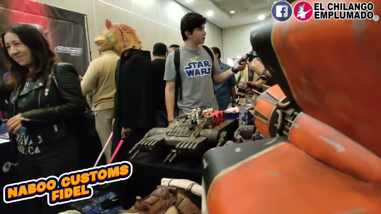 NABOO CUSTOMS en la Jedicon.#naboocustom #jedicon #naboo #custom #arttoys