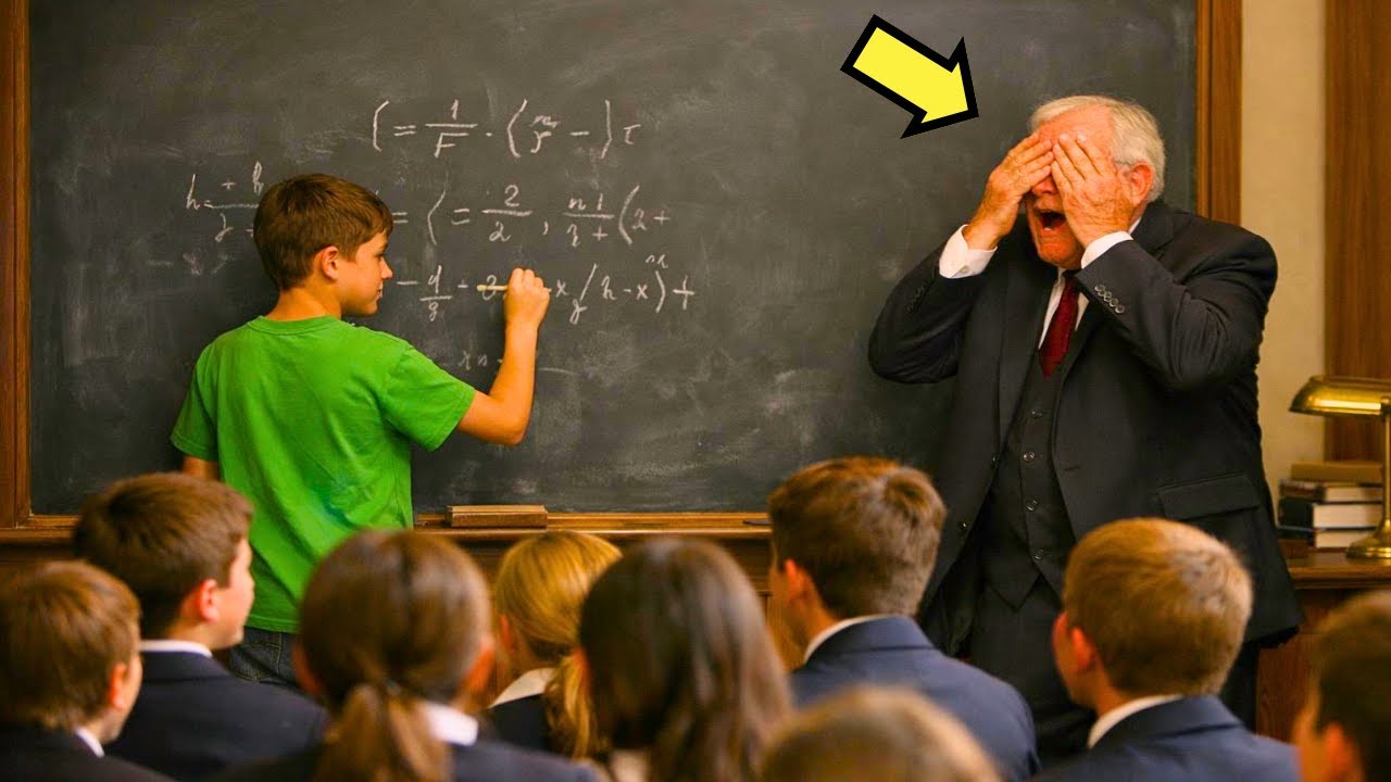 CIERRA LOS OJOS QUE YO LO RESUELVO… Y EL PROFESOR BROMEÓ, PERO AL ABRIR SE CONGELÓ