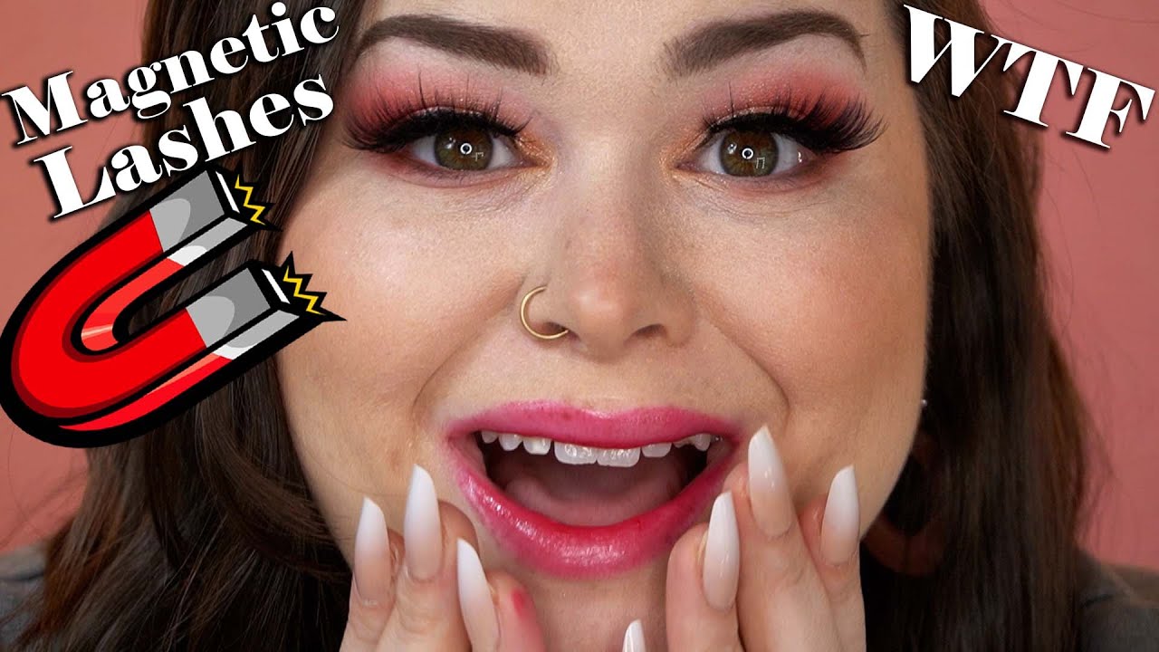 TRYING MAGNETIC LASHES FROM GLAMNETIC