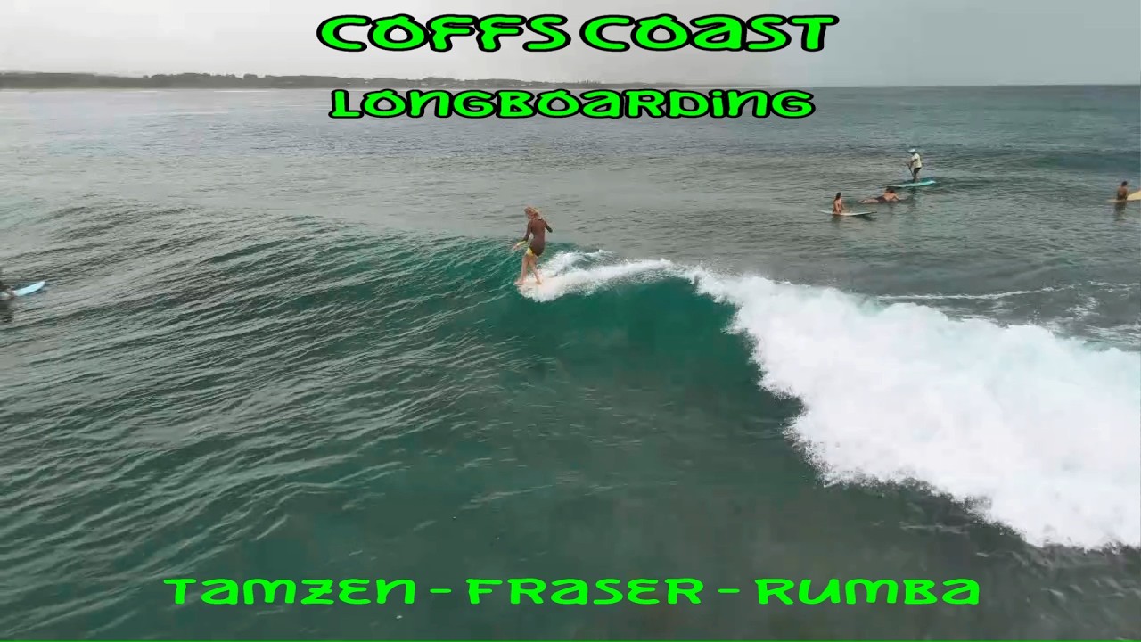 Longboarding - Coffs Coast - Tamzen/Fraser/Rumba.