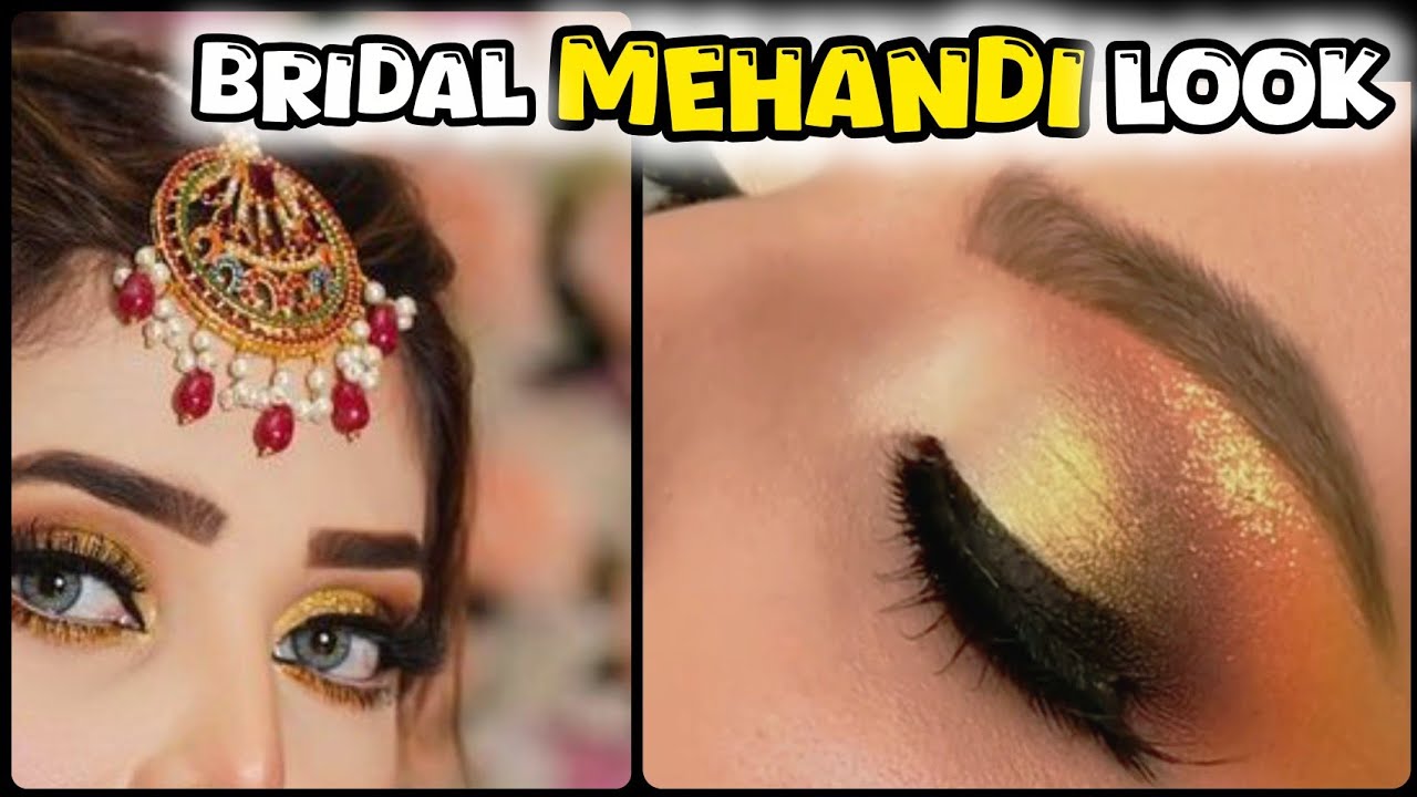 Mehndi Makeup Look 🌼 | Haldi Makeup Look | Complete Bridal Makeup Details