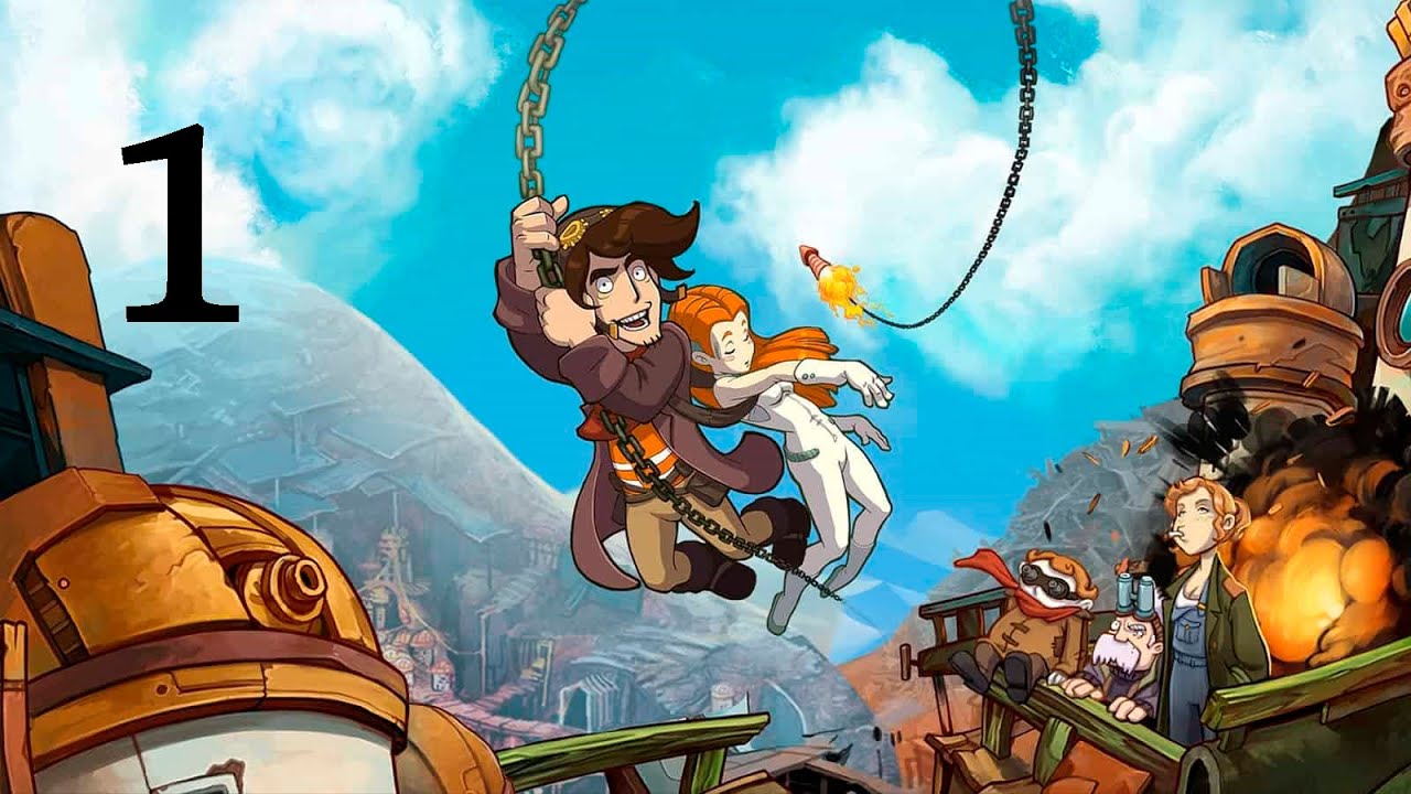 Deponia / #1 / Př&iacute;prava na v&yacute;let / Letsplay / CZ