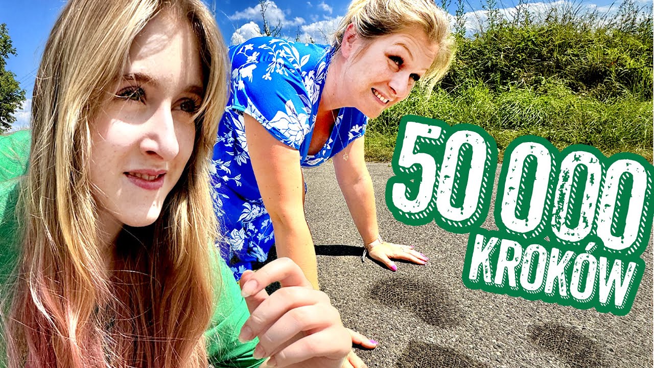 50 000 KROKÓW W 24H🤩🤩NASTOLATKA VS 40-STKA!😮 CHALLENGE Z MAMĄ🤣