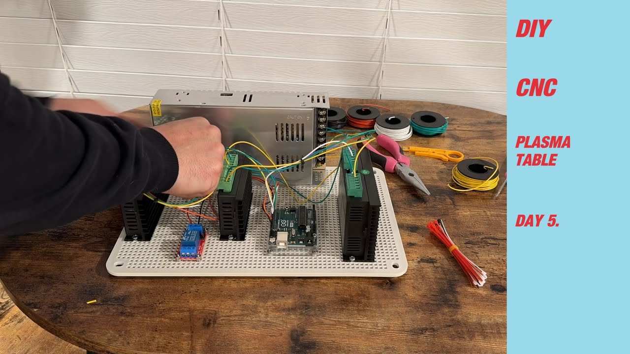 DAY 5 DIY CNC PLASMA TABLE BUILD