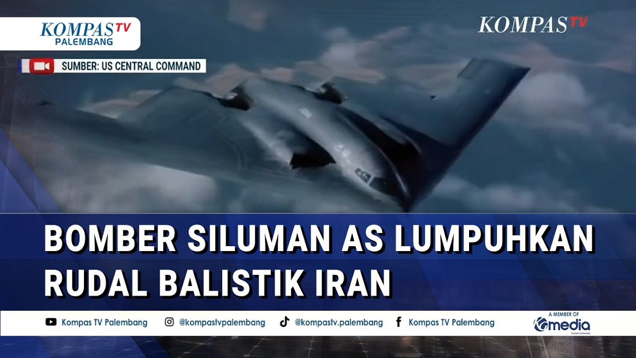Bomber Siluman AS Lumpuhkan Rudal Balistik Iran