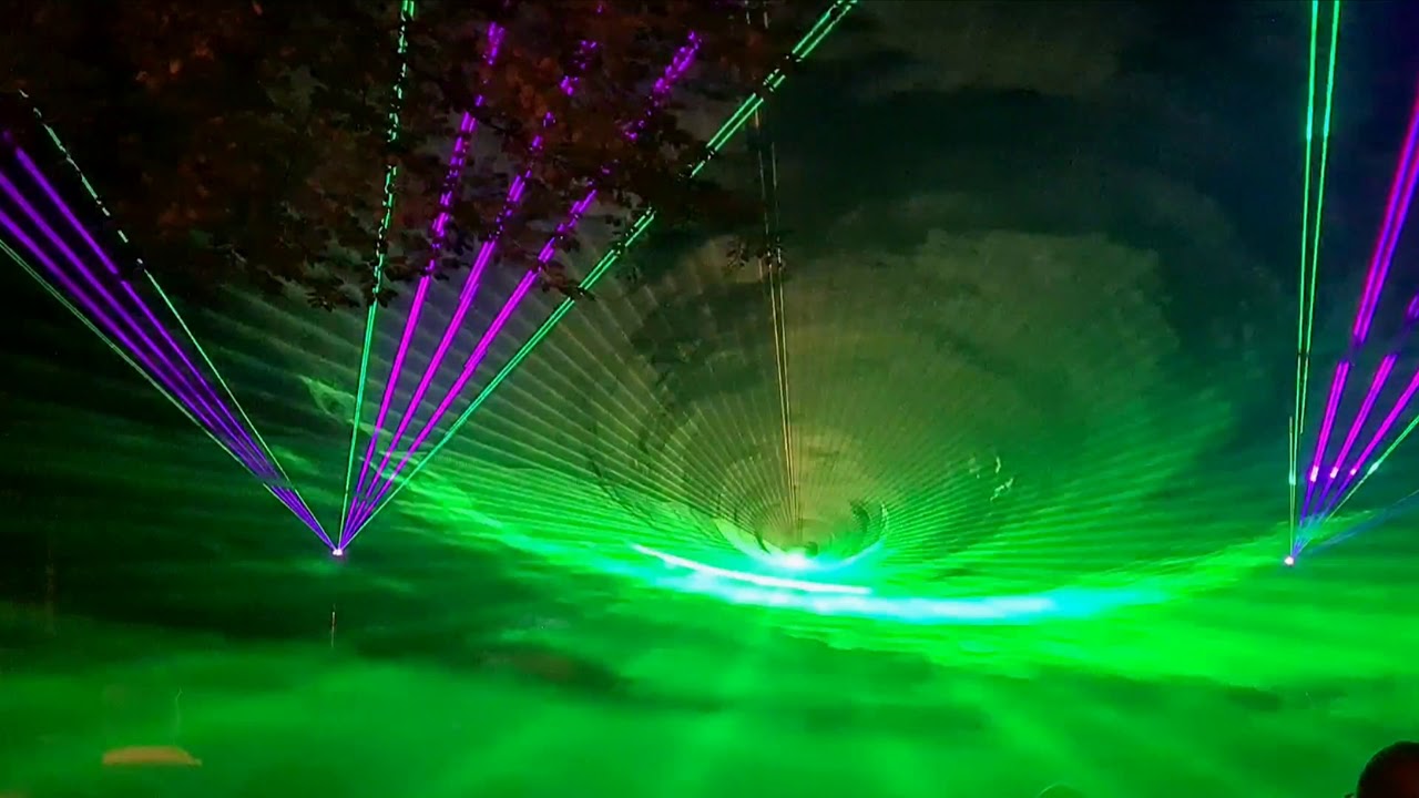 2. Lasershow/ Lichtzauber im Wald/ Ückeritz