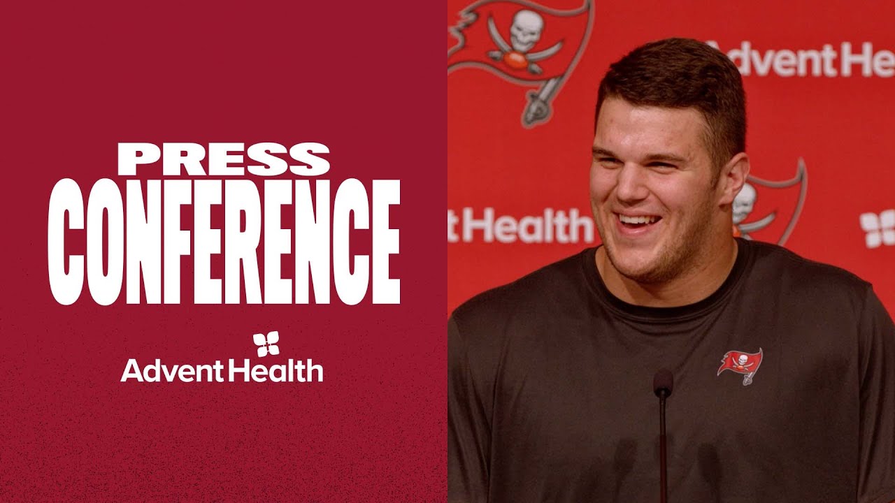 Graham Barton on First Practice: 'Graduation is Overrated&rsquo; | Press Conference | Tampa Bay Buccaneers