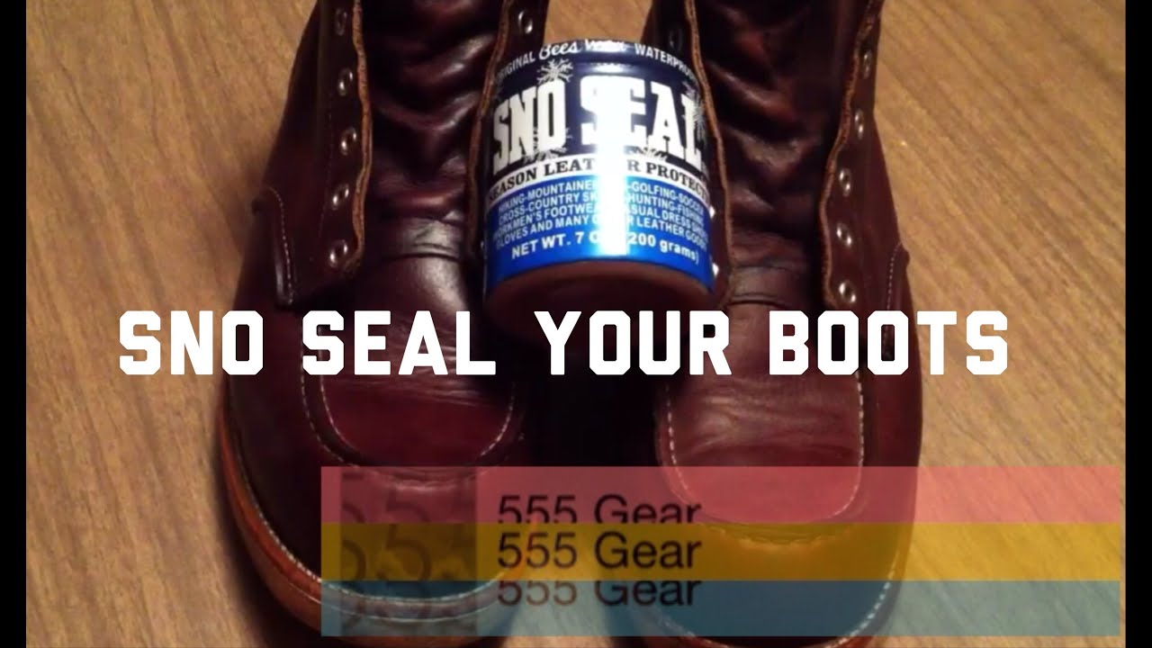 How-To: Waterproof Red Wing 8138 Heritage Boots with Sno Seal