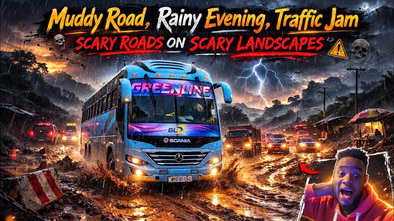 Heavy traffic,Rainy night ,Bad rough roads -Welcome to The most Anticipated Bus Trips in Kenya
