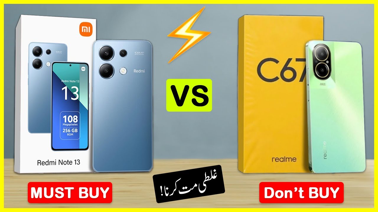 Redmi Note 13 vs Realme C67 - Honest Comparison - Which One Should You BUY?