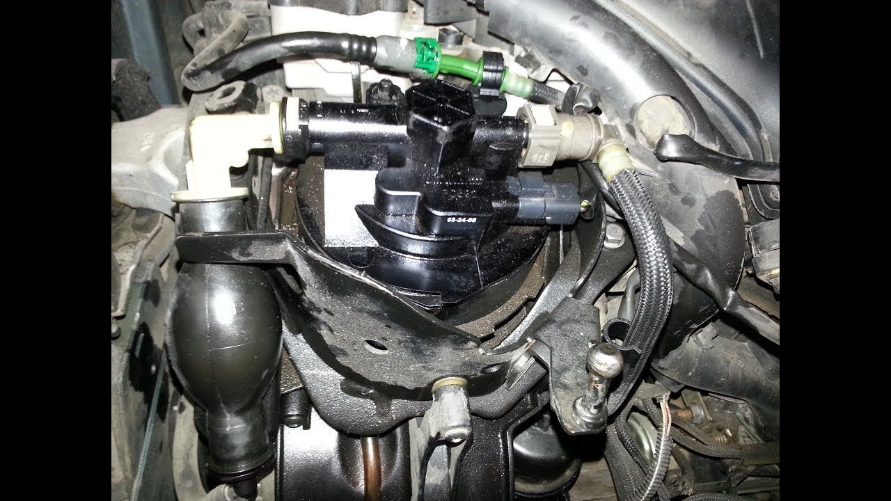 Remplacement du filtre à carburant sur moteur 2.0L HDI.