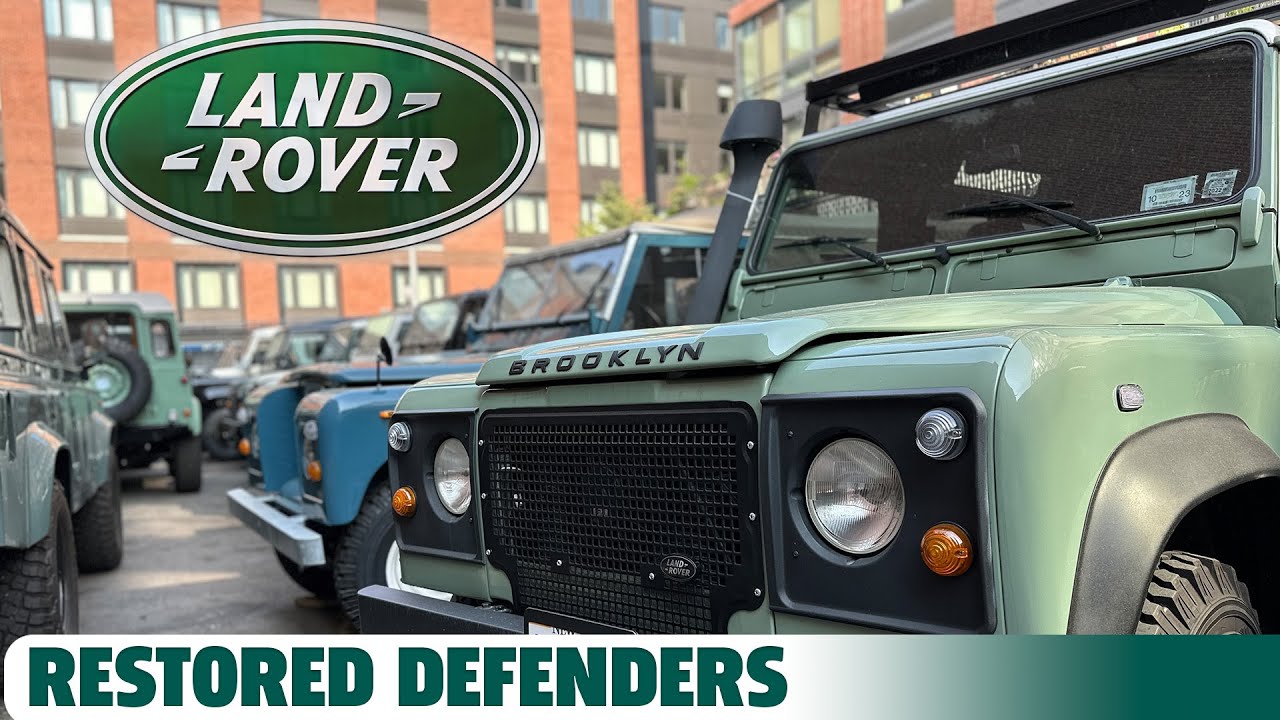 Brooklyn Coachworks строит самые крутые в мире Land Rover Defender