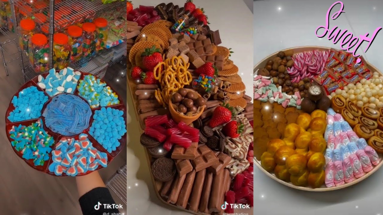 Chocolates and Candies platter asmr #sweet#chocolates#candies #asmr#satisfying