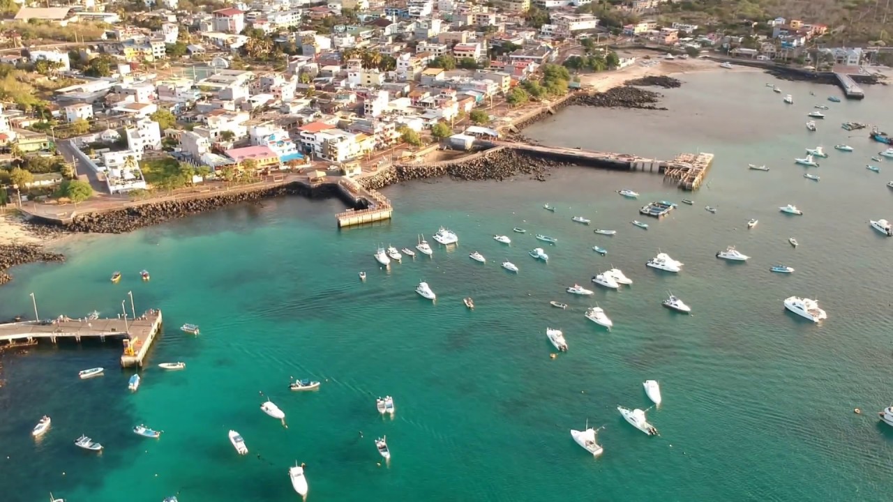 DJI Spark at Playa Mann, San Cristobal, Galapagos