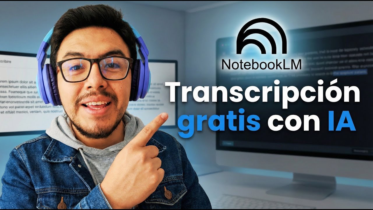 Cómo transcribir un audio a texto gratis con NotebookLM 🚀📝