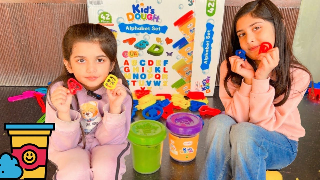 Learn Alphabet With Play Dough | ABC | Fun Learning
