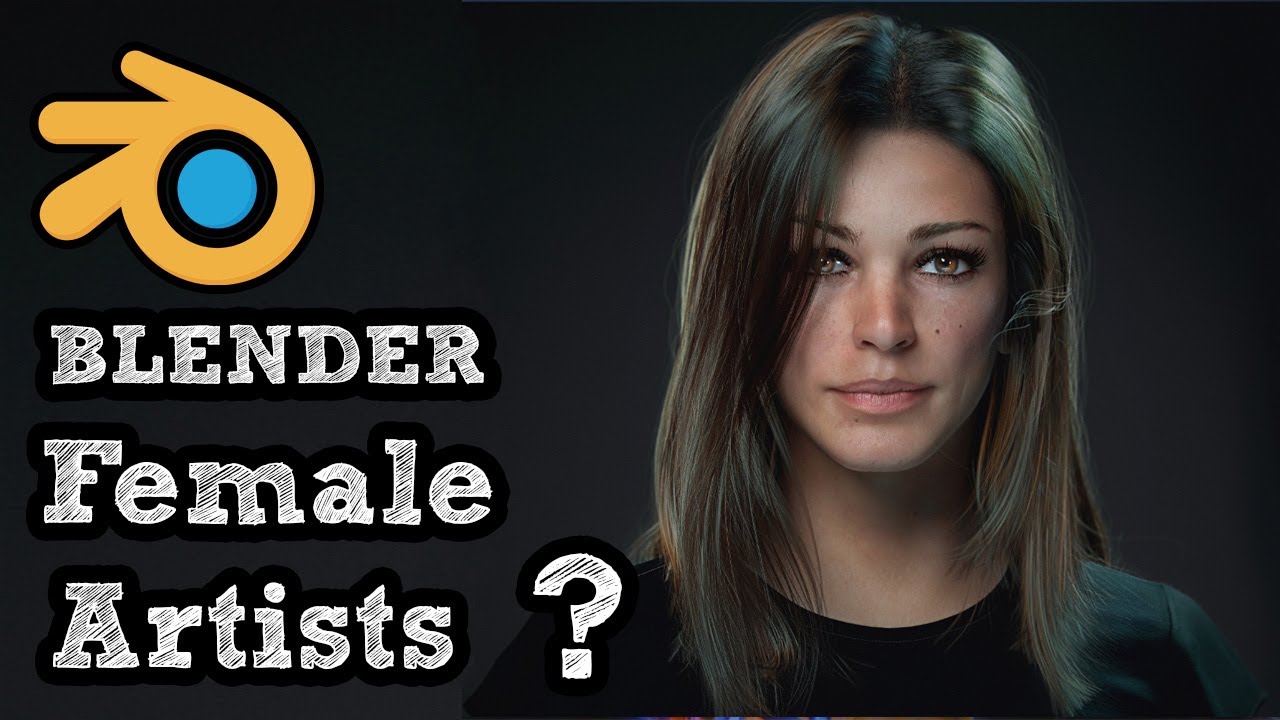 Where are Female Blender artists