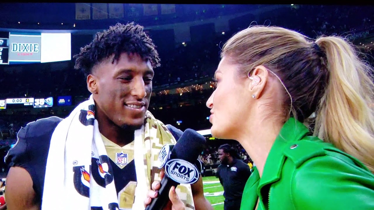 Michael Thomas interview on the cellphone celebration Joe Horn tribute