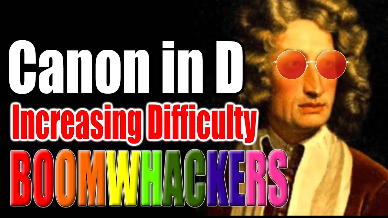 Canon in D (In C) | Boomwhacker | Increasing Difficulty