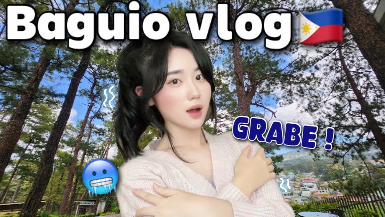 Korean girl explored Baguio city Philippines 🇵🇭 | Day in Baguio