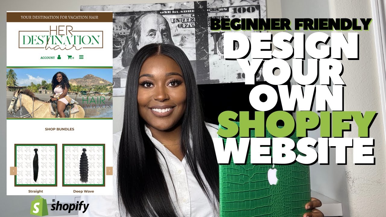 How To Design A Shopify Website | Step By Step Tutorial For Beginners Featuring Canva