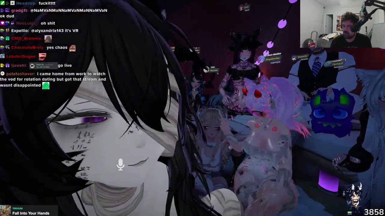 October 24, 2025 INTRODUCING VRCHAT TO SOME NEW FRIENDS @Moosebrother (unmuted)