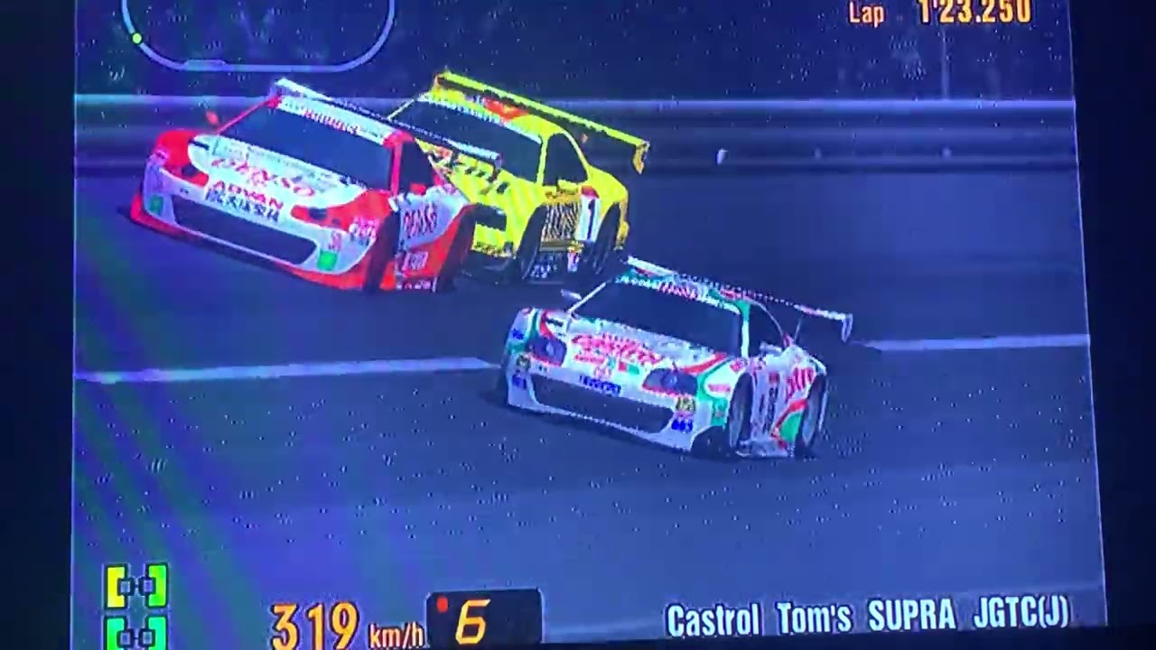 Gran Turismo 3 A-Spec PAL Version, Test Course, Japan GT Car, Ultimate GT-500 Racing’s 🏁 2/3