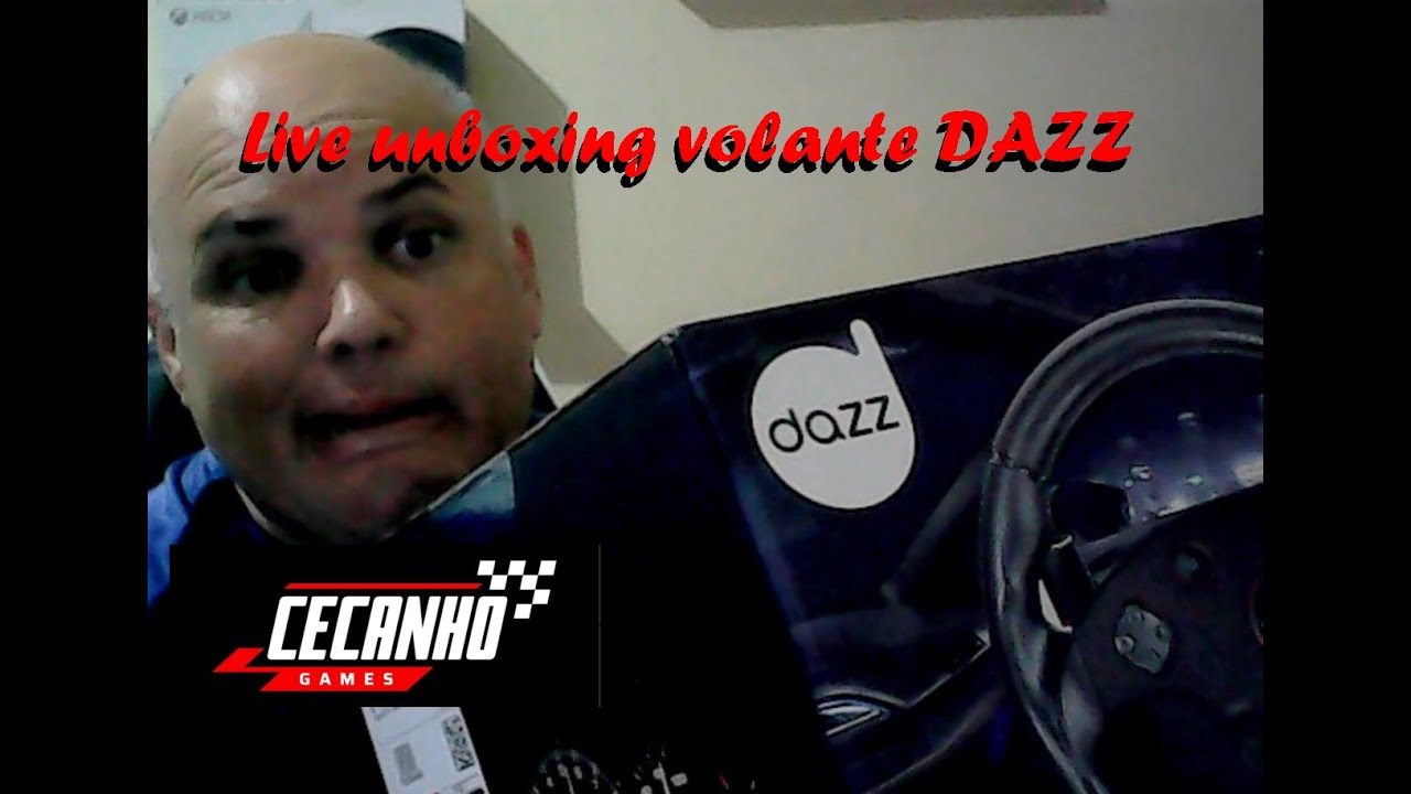 Unboxing volante Dazz Force Driving