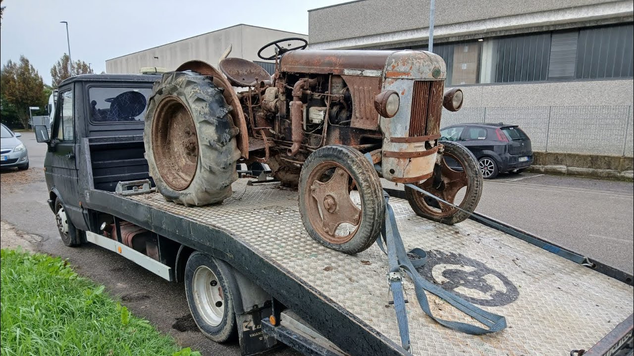 TRATTORE SAME D.A.25 ECCO I LAVORI FATTI PER RIMETTERLO IN FUNZIONE