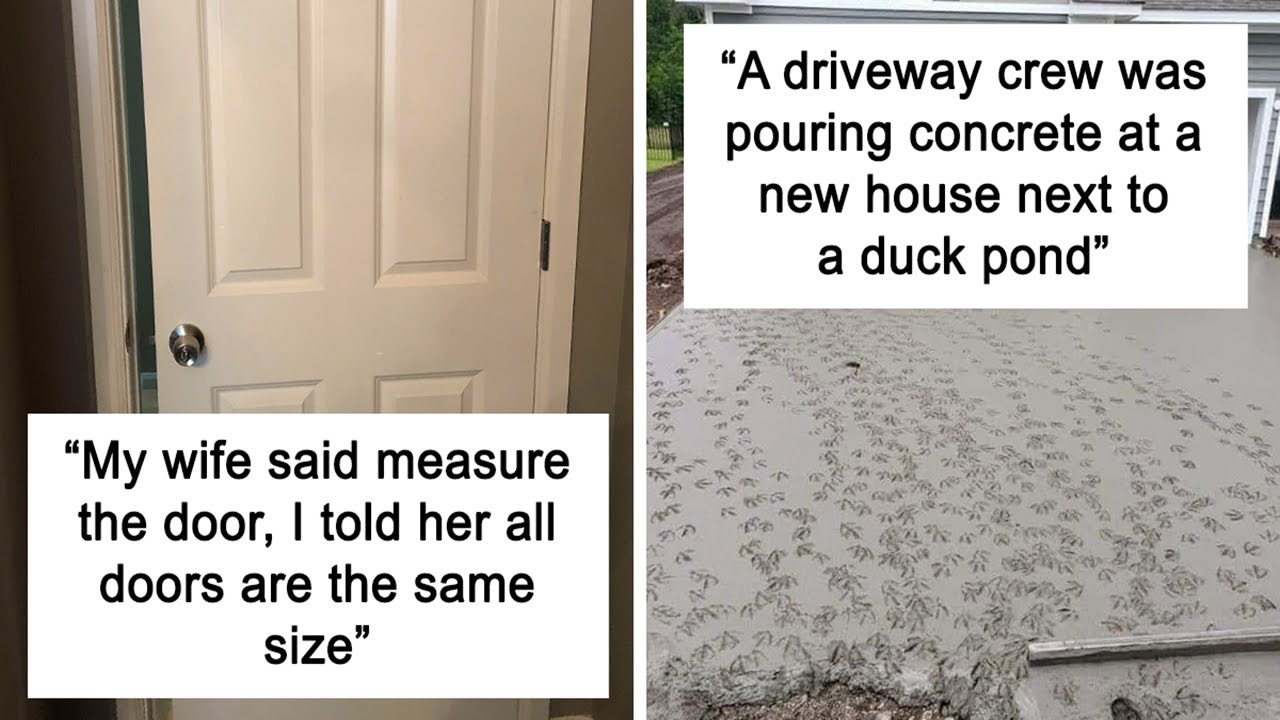The Funniest People Are Sharing Their Catastrophic Home Improvement Fails