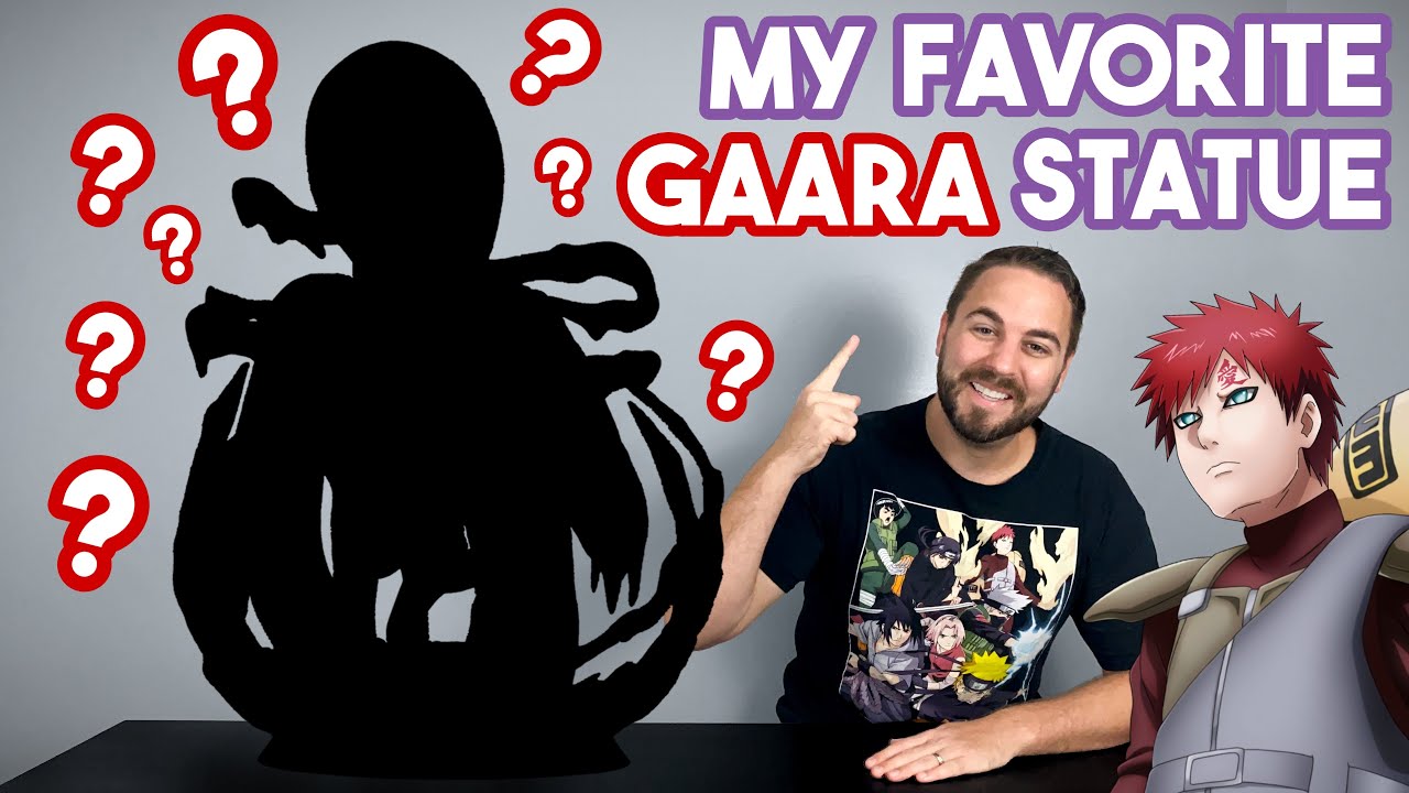 MY FAVORITE GAARA STATUE! The Ultimate Shield of Sand l Naruto Unboxing