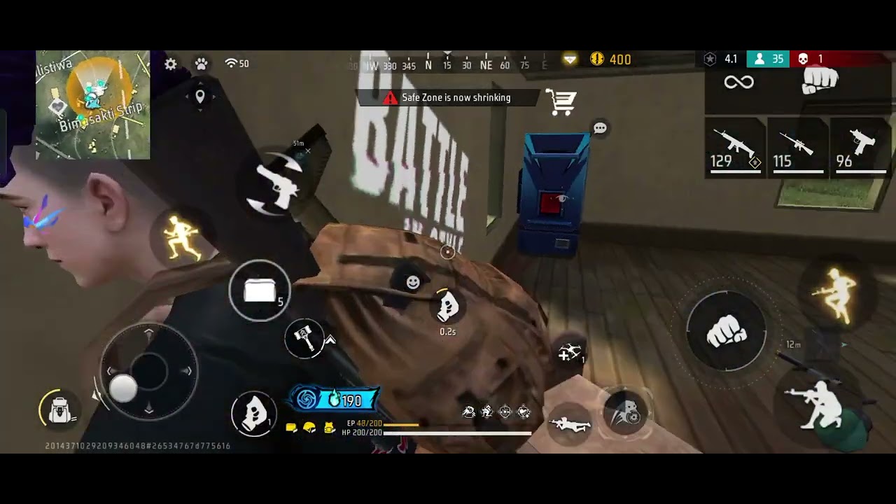4 kill 😒 BR-RANKED Free Fire Max 🔥
