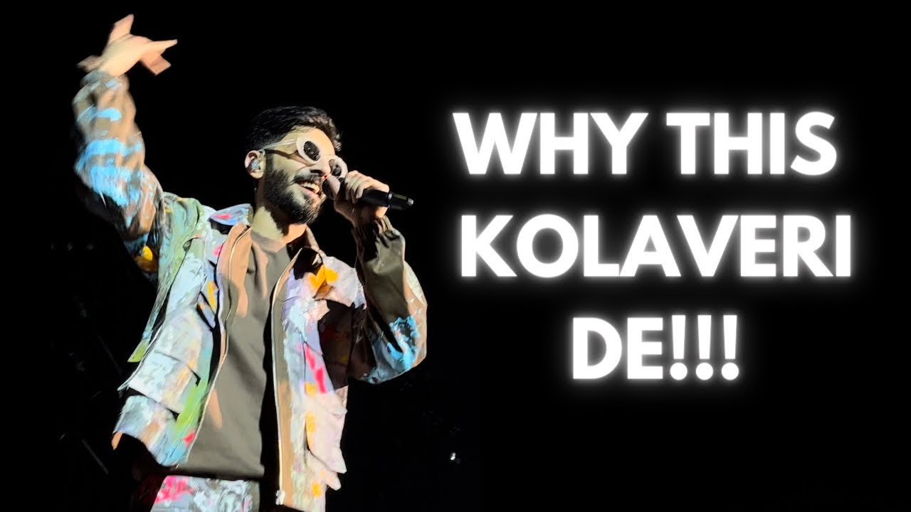 😻Why This Kolaveri🎸 | Anirudh live performance | Anirudh Concert Coimbatore 2022