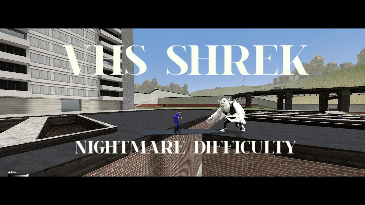 VHS Shrek Nightmare Mode Nextbot Chase