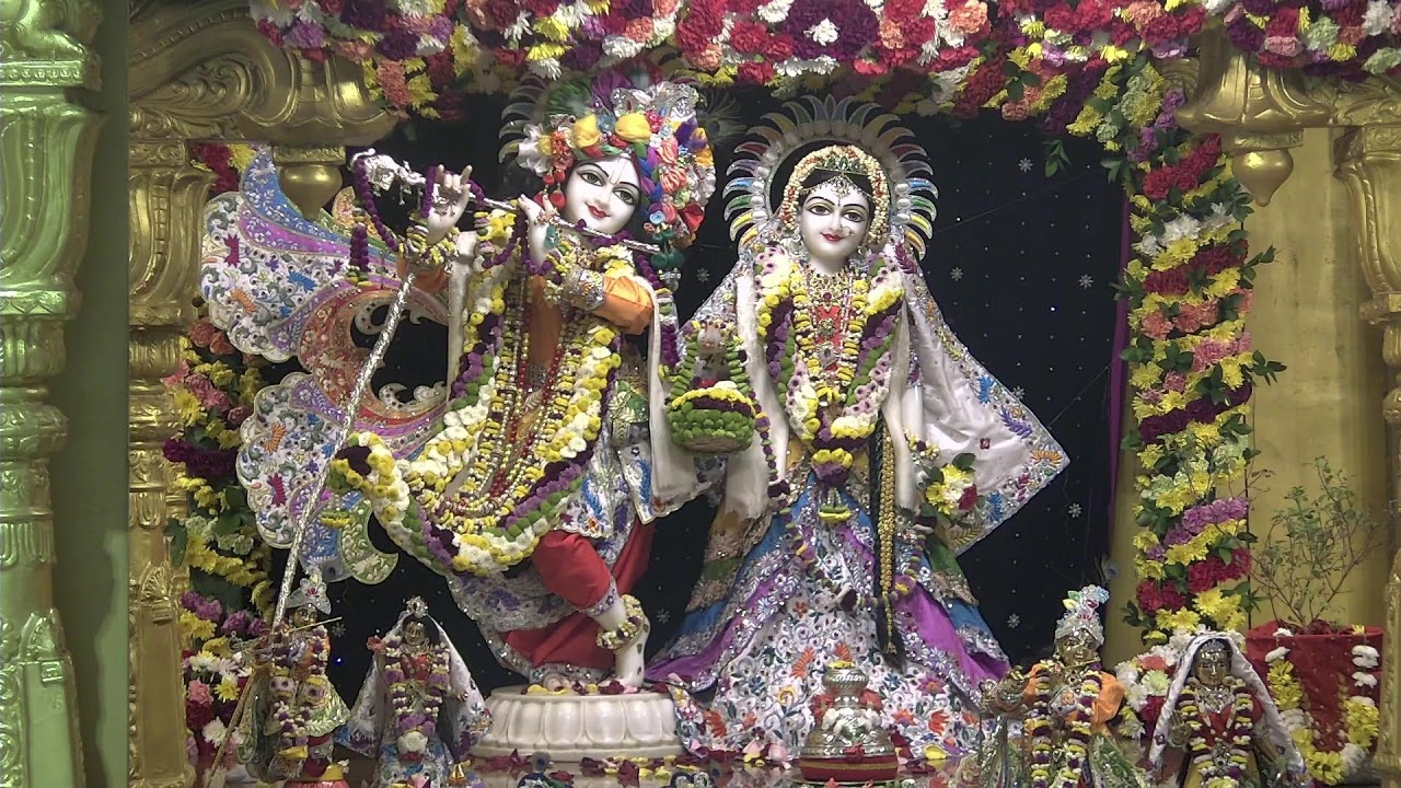 🙏🌟 Radha Gopinath Mandir Daily Live | Edison, NJ 🕉️🎶