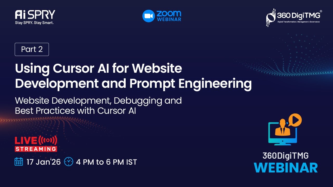 Using Cursor AI for Website Development and Prompt Engineering | 360DigiTMG