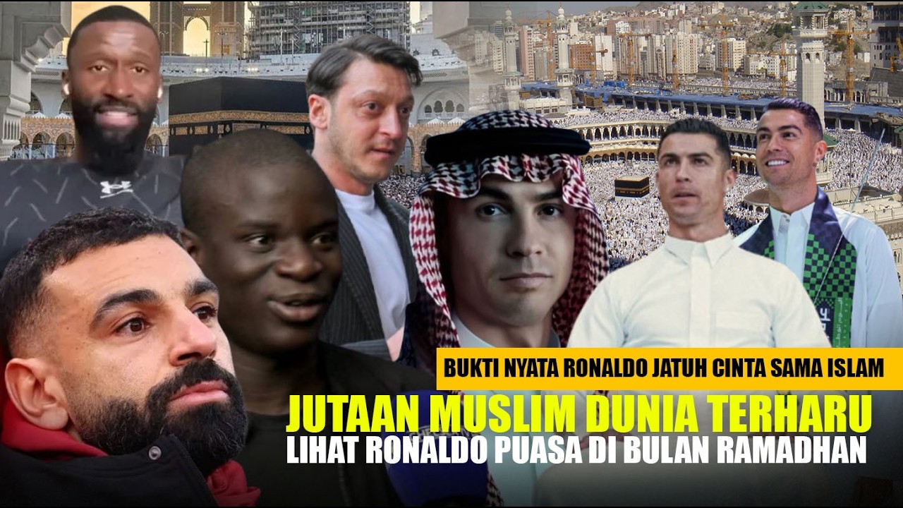 Bikin Reaksi Dunia Terharu..!! Momen Ronaldo Puasa Ramadhan 2 Hari Bikin Jutaan Muslim Terenyuh