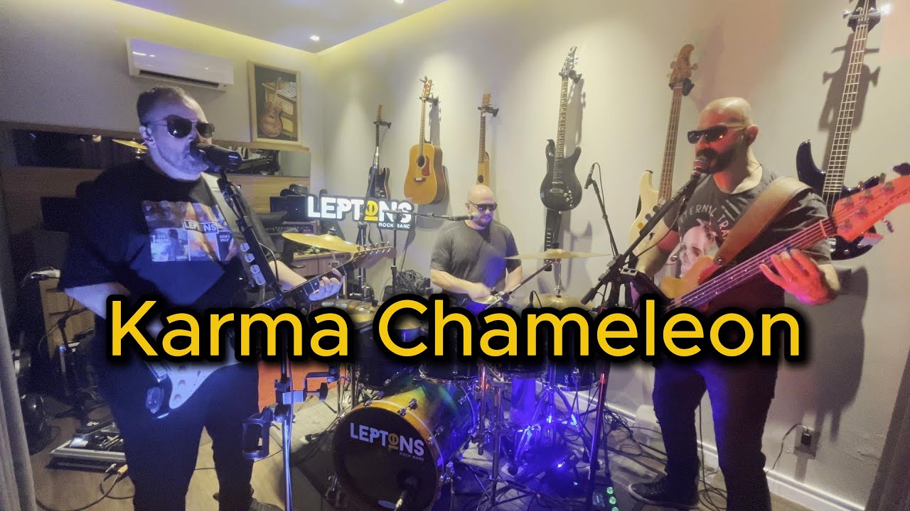 Karma Chameleon (Culture Club) - Live Session by Leptons Rock Band - ASMR