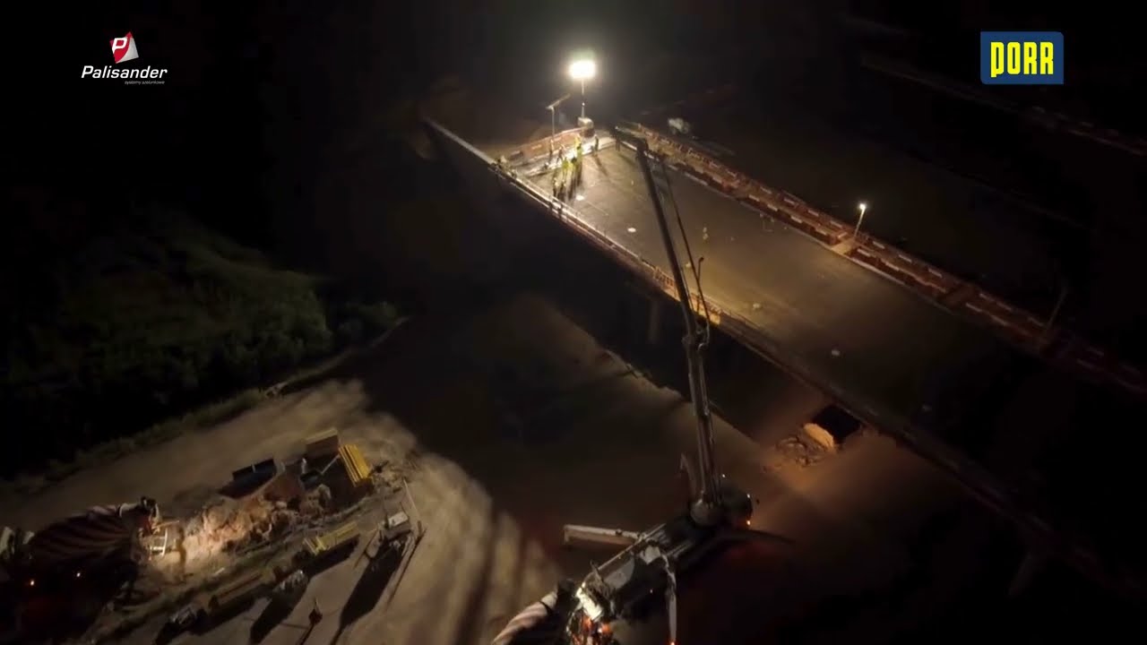 Nocne betonowanie S19 🚧🌙 | Węzeł Białystok Zachód w budowie!