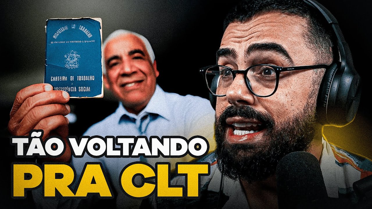 Os INFLUENCIADORES estão voltando para a CLT? | CORTES do EDSON CASTRO