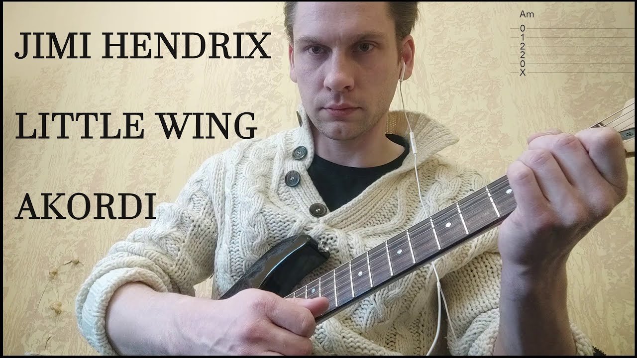 🎸JIMI HENDRIX - LITTLE WING AKORDI | Ģitārspēles nodarbība