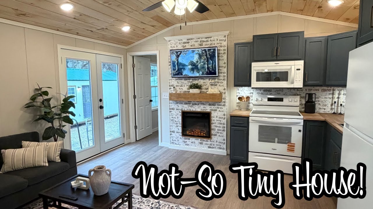 16x36 Shed to House Conversion | Tiny House 