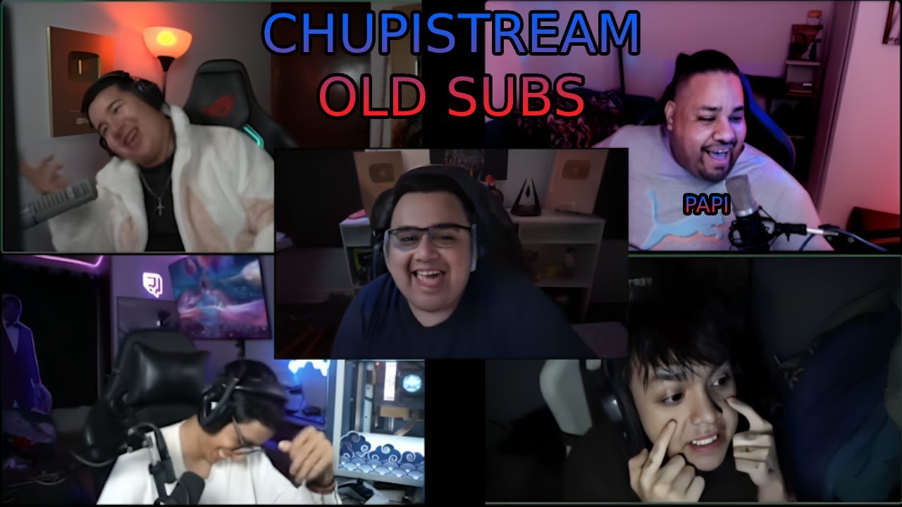 CHUPISTREAM OLD SUBS FT: Nephtunie Larrycabirria Akimgames JavierMTZ Colombo