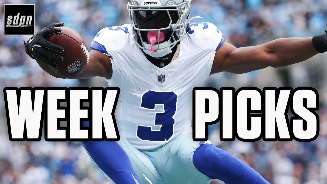 NFL Week 3 Picks, Best Bets & Against The Spread Selections | Drew & Stew