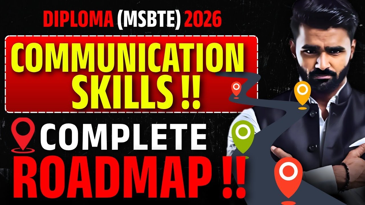 COMMUNICATION SKILLS COMPLETE ROADMAP !! | DIPLOMA(MSBTE) | PRADEEP GIRI SIR