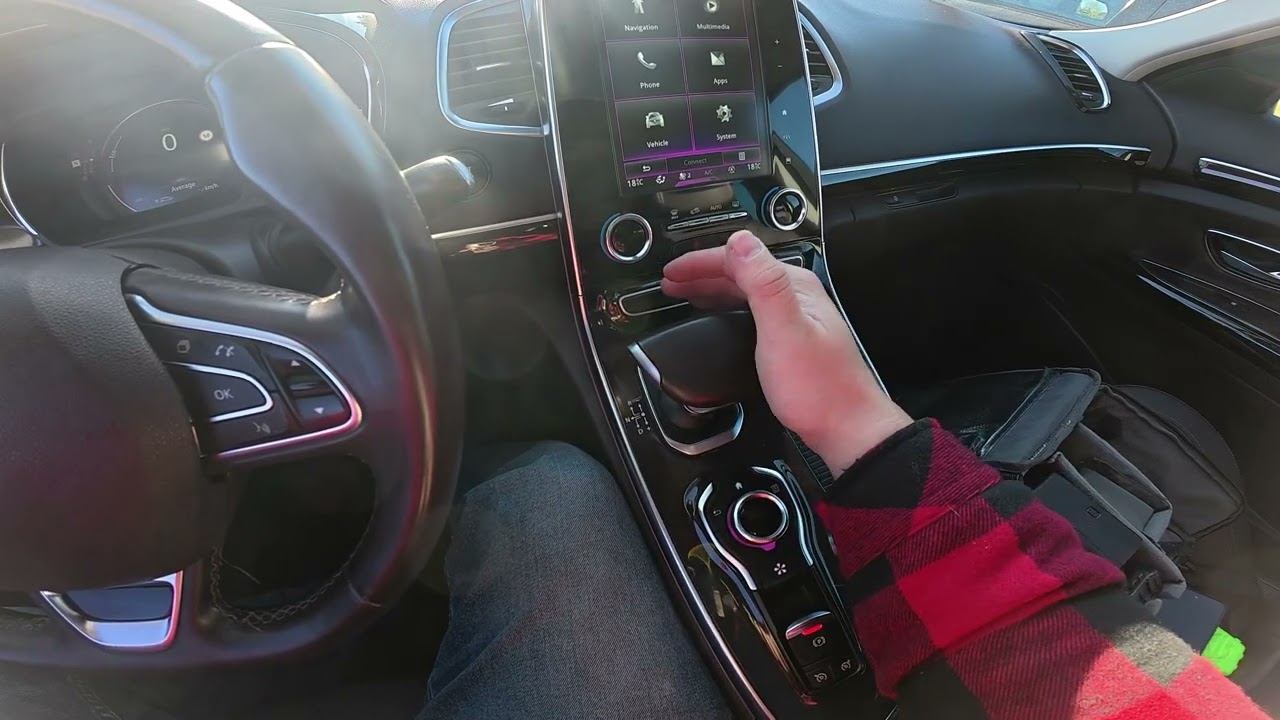 Как управлять автоматической коробкой передач в Renault Espace V (2015-2021)