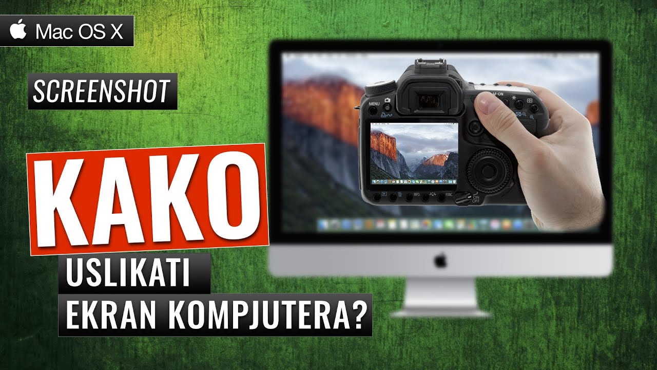 macOS | Kako uslikati ekran ? *Screenshot / Print Screen*