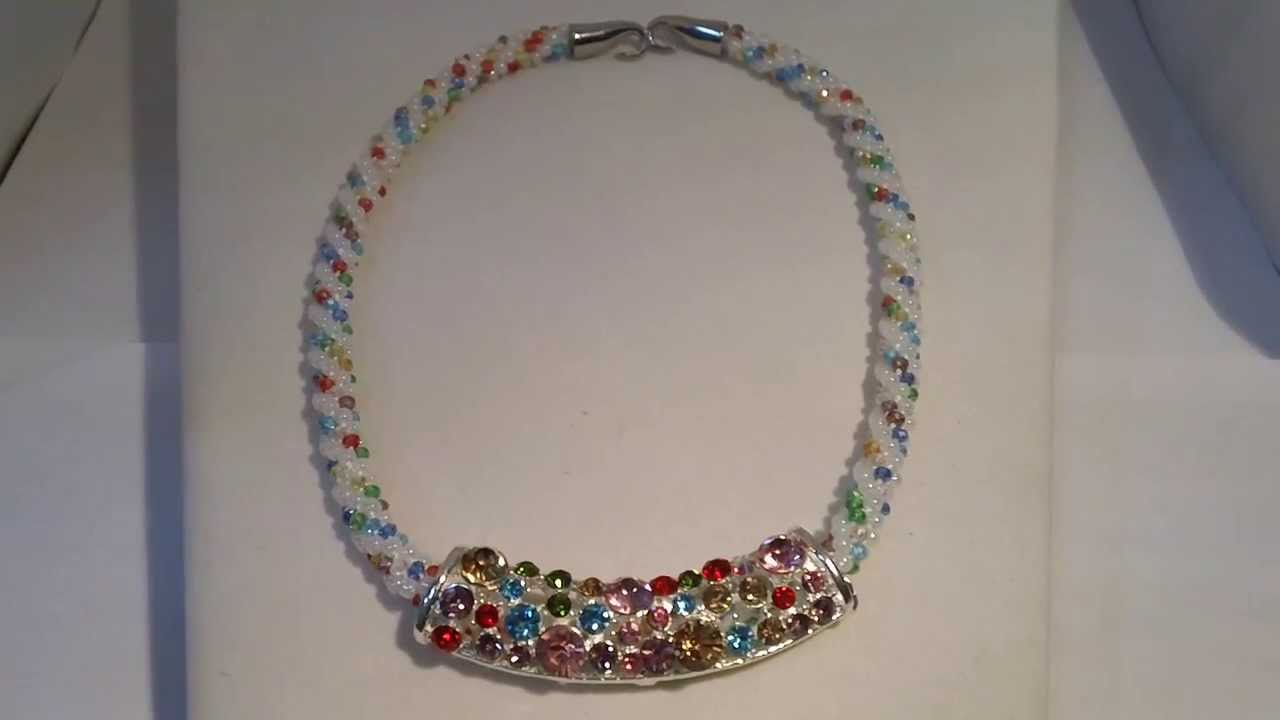 LDSR ~ Rainbow Delight Kumihimo Necklace